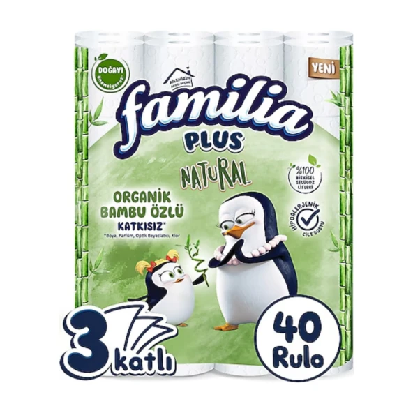 Familia Plus Natural 40'lı Tuvalet Kağıdı