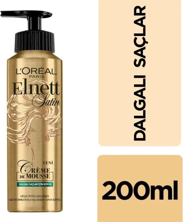 L'Oréal Paris Elnett Dalgalı Saçlar için Köpük