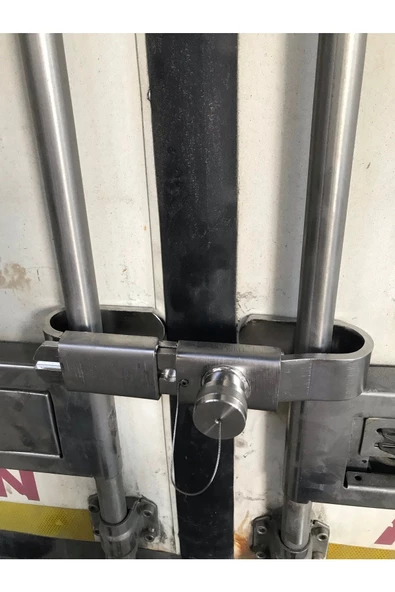 Konteynır Kapı Kilidi Krom - 2