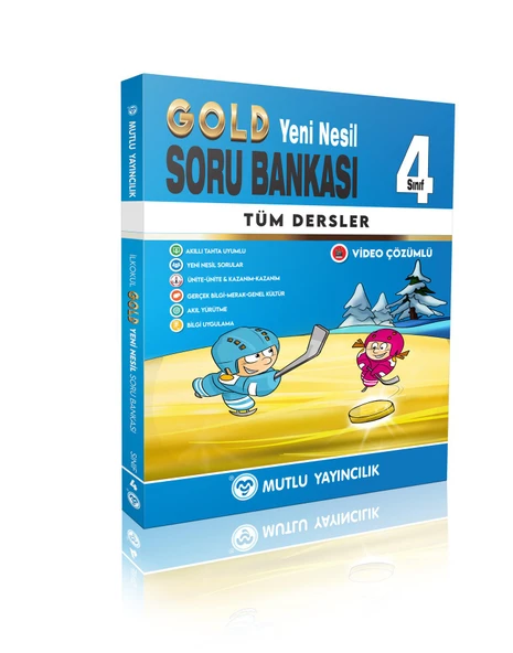 Mutlu 4.Sınıf Gold Yeni Nesil Soru Bankası