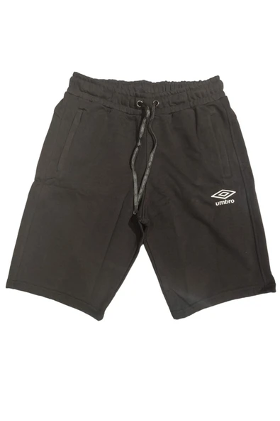 Umbro Bold - Erkek Siyah Pamuklu Şort - TE0105 - 3