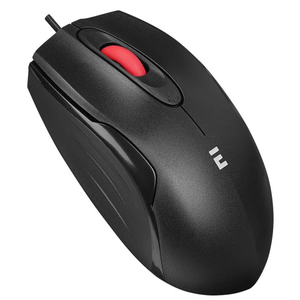 Everest Siyah Usb Kırmızı Tuşlu Türkçe Multimedia Kablolu Klavye + Mouse Set - Resim 7