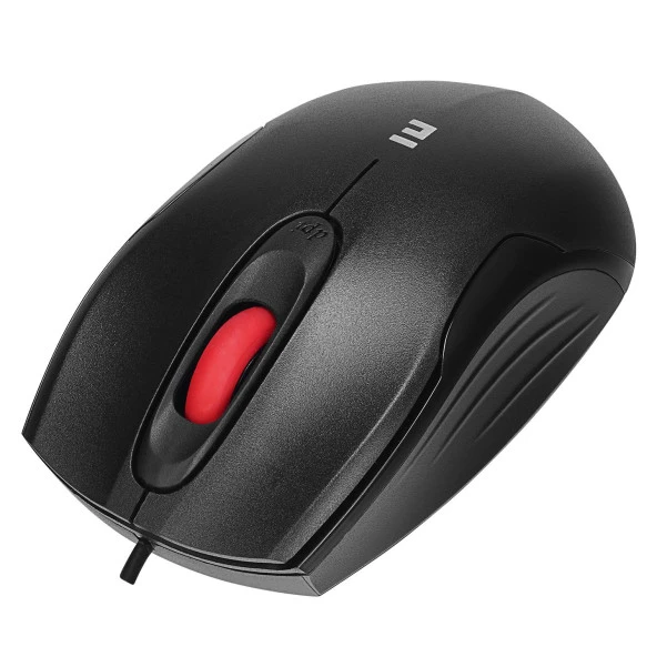 Everest Siyah Usb Kırmızı Tuşlu Türkçe Multimedia Kablolu Klavye + Mouse Set - Resim 8