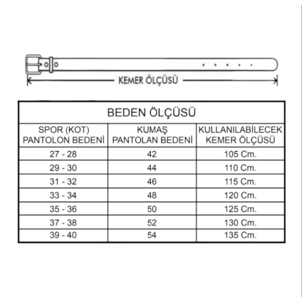 Erkek Kemer 3,5 Cm. Desenli Siyah Hakiki Deri (Vejetal Dana Derisi) Gvn-0053 - 7
