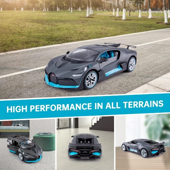 1:14 Uzaktan Kumandalı Araba Bugatti Divo Man Kapı Açılan 2.4 Ghz - 7