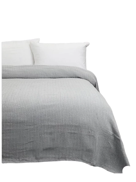 Örgü Pike %100 Pamuk Kalın İplik Yumuşak Çift Kişilik 200 x 230 - 5