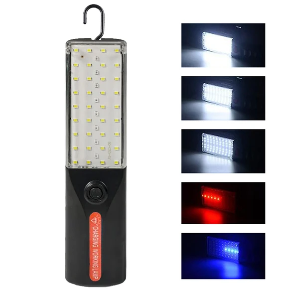 Powermaster PM-22004 44 Ledli Şarjlı Çalışma Lambası Güneş Enerjili