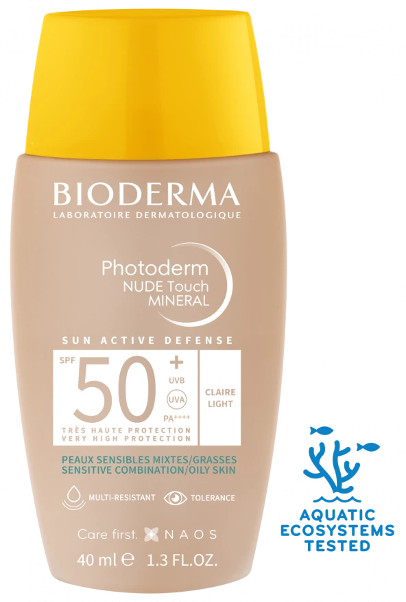 Bioderma Photoderm Nude Touch Light Colour SPF50 40 ml Güneş Kremi