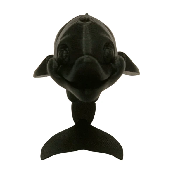 3D Hareketli Gülen Yunus Figürlü Oyuncak -Siyah - Resim 5