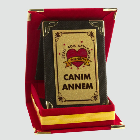 CANIM ANNEM PLAKETİ