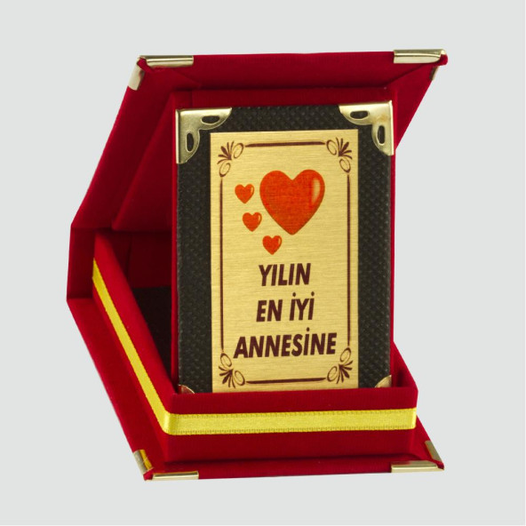 YILIN EN İYİ ANNESİNE PLAKETİ