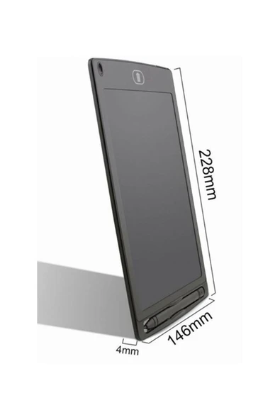 LCD Çizim Yazı Tableti – 8,5 İnç Dijital Kalemli, Grafik ve Not Yazma Tableti, Taşınabilir Eğitim Tableti - 6