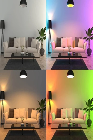 Rgb Şerit Led Müziğe Duyarlı Ritimle Uyumlu Uzaktan Kumandalı Yapışkanlı Led 3metre Tak-çalıştır - 7