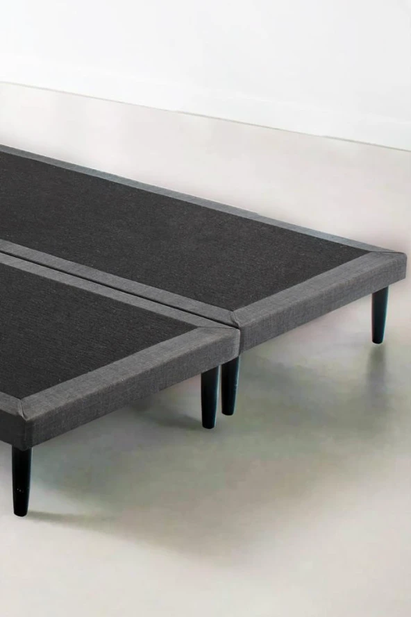 Niron Slim Pocket Yatak Seti 160x200 Çift Kişilik Paket Yaylı Yatak, Gri Metal Baza ve Başlık Takımı - 8