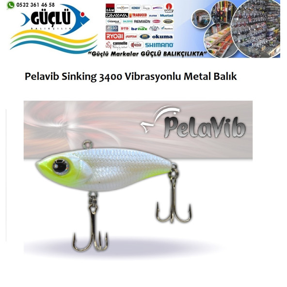 VİBRASYON  MAKET BALIK PELA UV VIB SINKING 13GR 5.5CM RENK :07