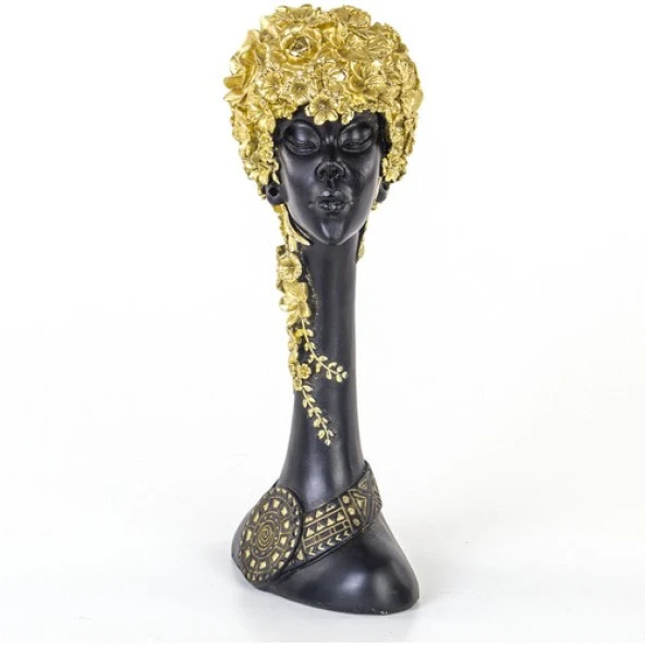 Euro Flora Afrikalı Kadın 14X11X30 cm - 2