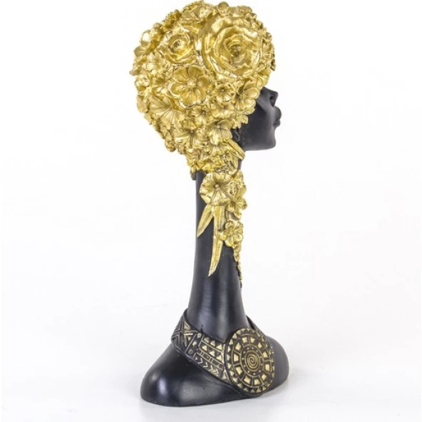 Euro Flora Afrikalı Kadın 14X11X30 cm - 3