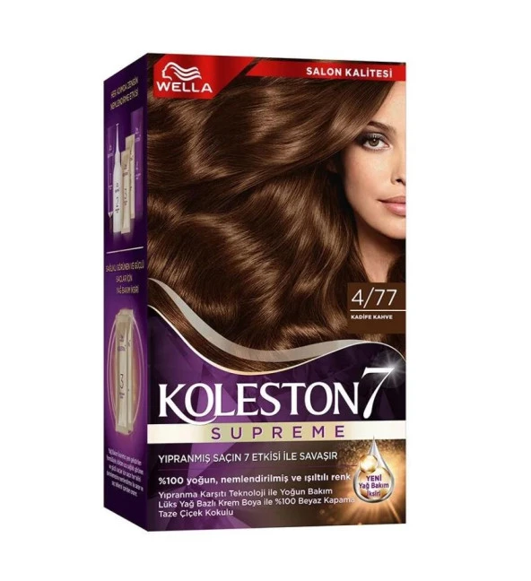 Koleston Supreme Kit 4/77 Kadife Kahve