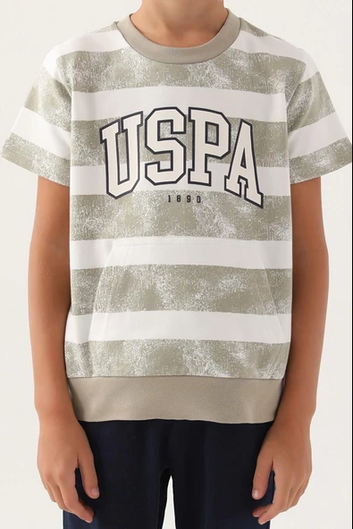 U.S. POLO ASSN KİDS ERKEKGARSON BERMUDA TAKIM US1701-G - 4