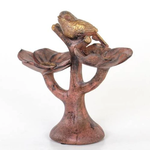 Euro Flora Dekor Dal Kuşlu 18,5x8,5x17,5 Cm - 3