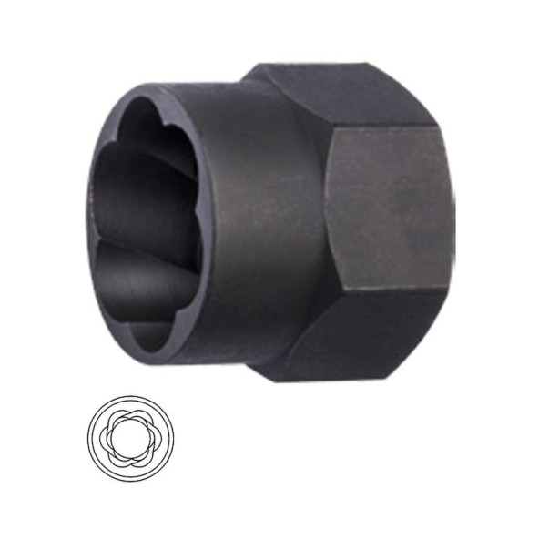 Ceta Form 1/2" Spiral Lokma Anahtar Aşınmış Civatalar İçin - 24 Mm