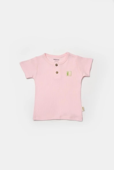 Bebek 2'li Tişört, %50 Bambu - %50 Organik Pamuk, Bebek ve Yenidoğan Serisi - CSYB9021 - 3