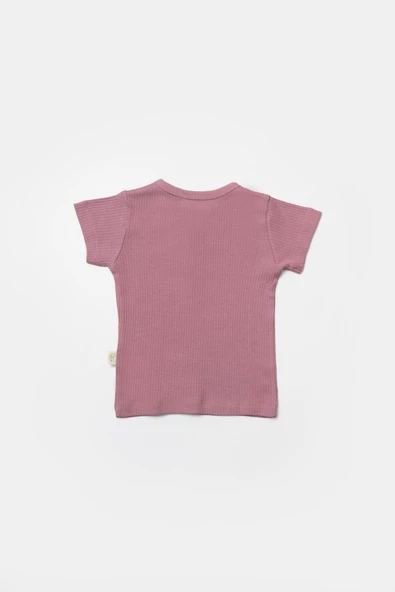 Bebek 2'li Tişört, %50 Bambu - %50 Organik Pamuk, Bebek ve Yenidoğan Serisi - CSYB9021 - 6