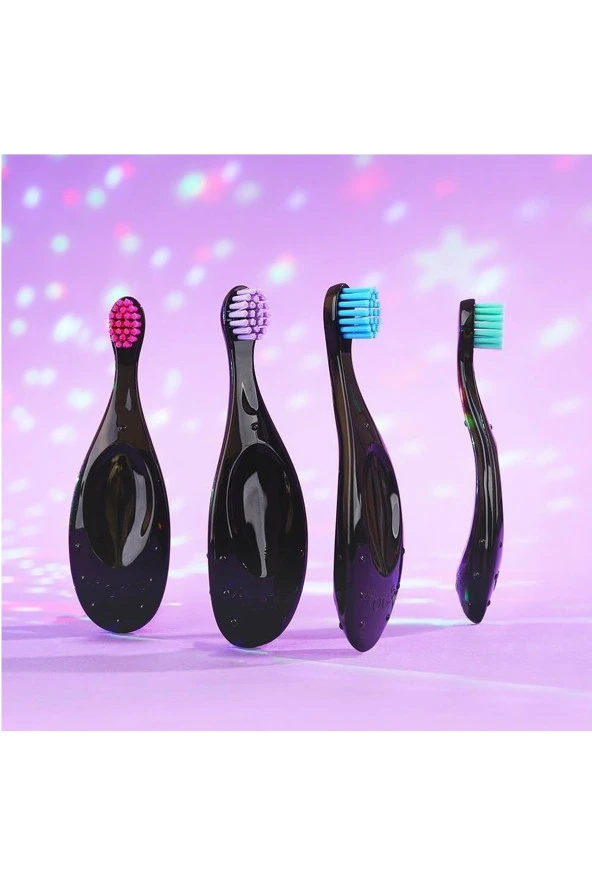 Rocs Baby Neon 0-3 Yaş Için Ekstra Yumuşak Diş Fırçası - Turkuaz Ty Paket - Resim 3