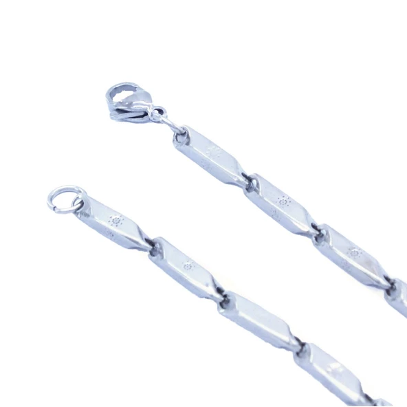 Çelik Zincir 316L Erkek Palak Model ZN-243 - 5