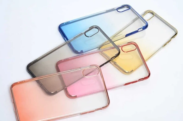 Newface İphone X / XS Uyumlu Kırmızı Silikon Telefon Kılıf