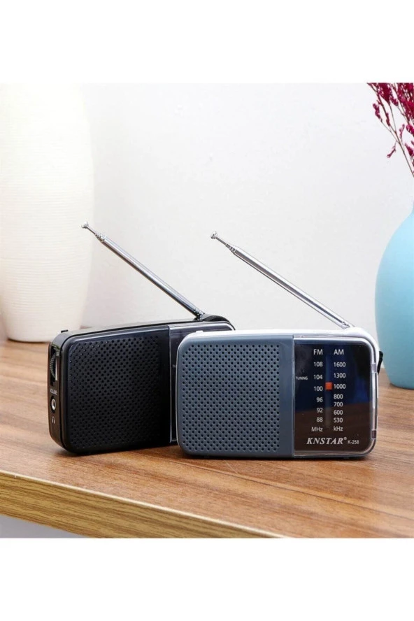 Knstar Taşınabilir Cep Radyosu K-258 - 3
