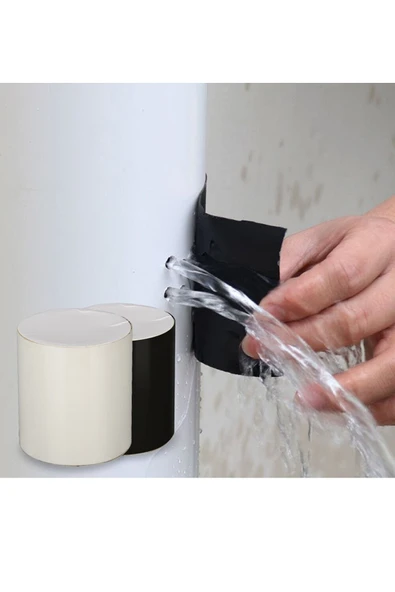 Süper Güçlü Fiber Yalıtım Bandı – Su Geçirmez Yapışkanlı Kaçak Onarım ve Stop Kaçak Tamir Bandı - 5