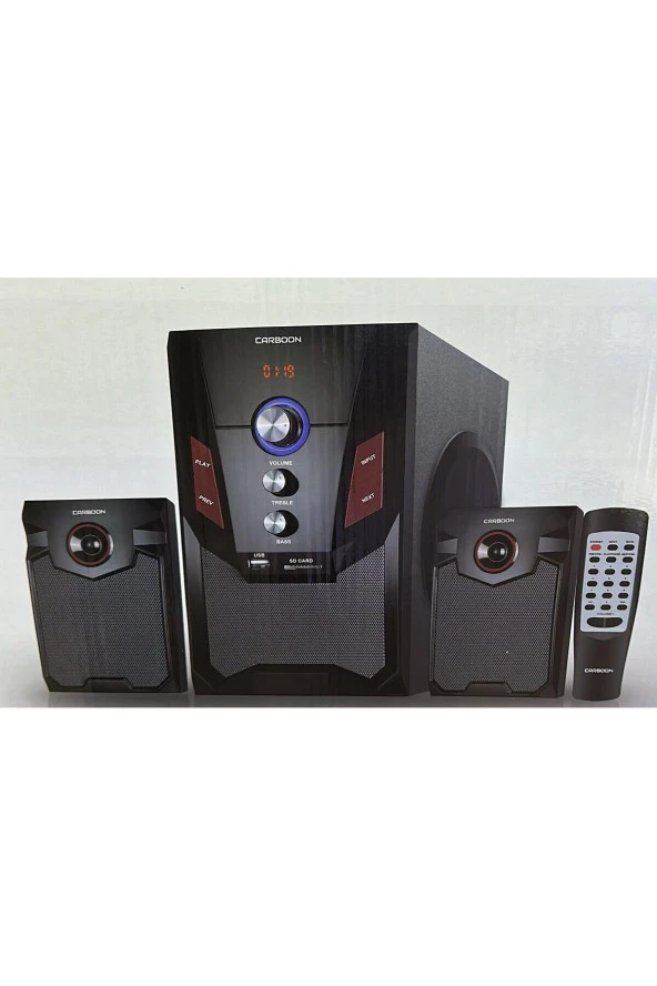 CARBOON Carbon Ts-21 Bluetoth/usb/sd/fm 2+1 Ses Sistemi - 2