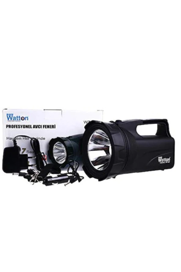 Watton Wt-401 Güvenlik Feneri El Feneri Avcı Feneri - 2