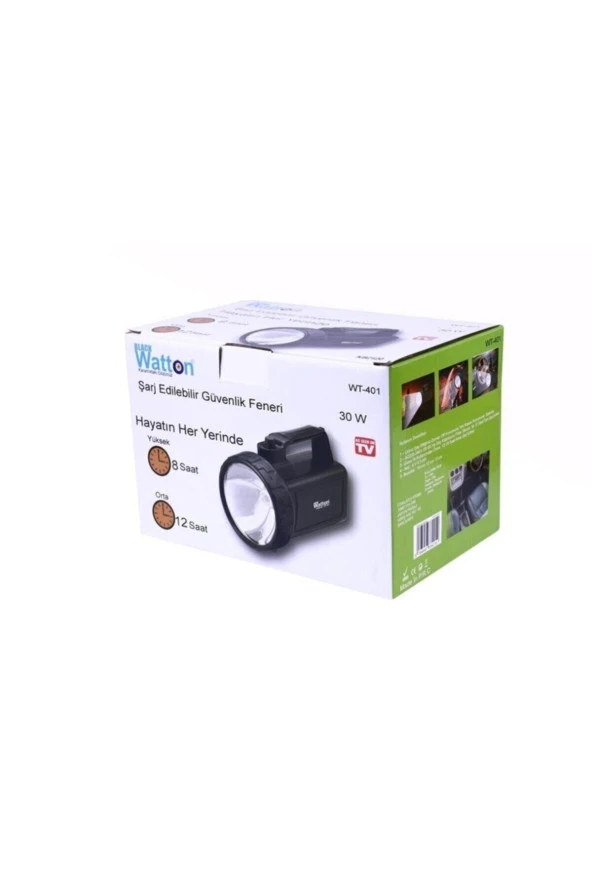 Watton Güvenlik Feneri 30 W Kuvvetinde Wt-401 - 4