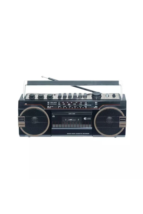 Knstar Px-148bt Bluetooth Usb Sd Fm Radyo Kaset Çalar Müzik Çalar
