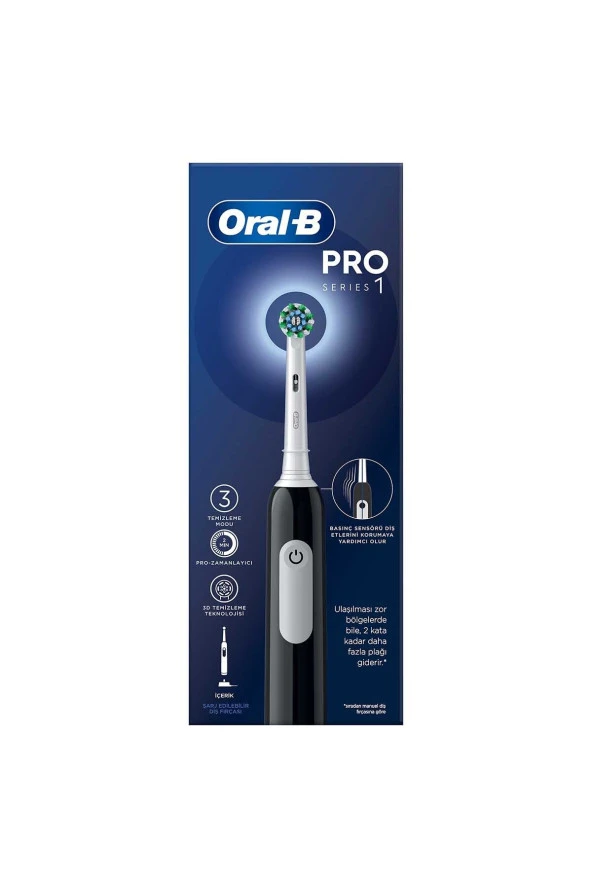 Oral-B Pro Series 1 Şarjlı Diş Fırçası - Siyah