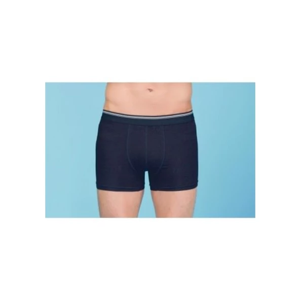 Berrak 1097 Pamuk Likralı Erkek Boxer Şort Paçalı Külot Don - 5