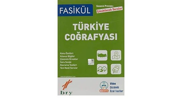 BİREY TÜRKİYE COĞRAFYASI FASİKÜL