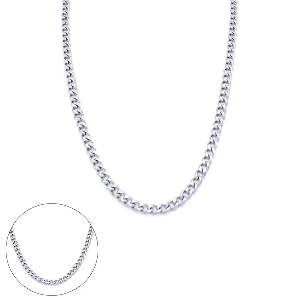 Çelik Zincir 316L Unisex Figaro Model 6.5 MM ZN-295 ürün görseli