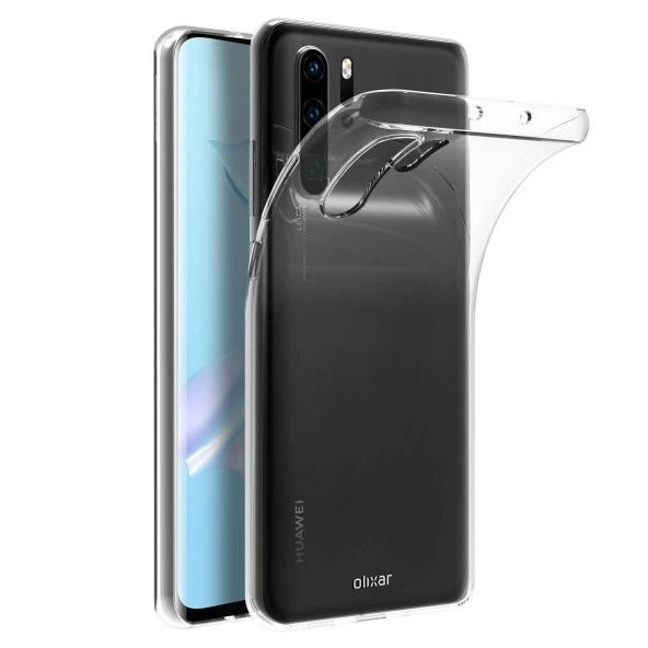 Newface P30 Pro Uyumlu Şeffaf Silikon Telefon Kılıfı