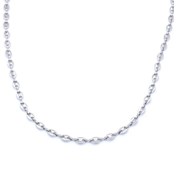 FerizZ 316L Çelik Gemici Unisex Zincir Kolye 60 cm ZN-293 - Resim 5