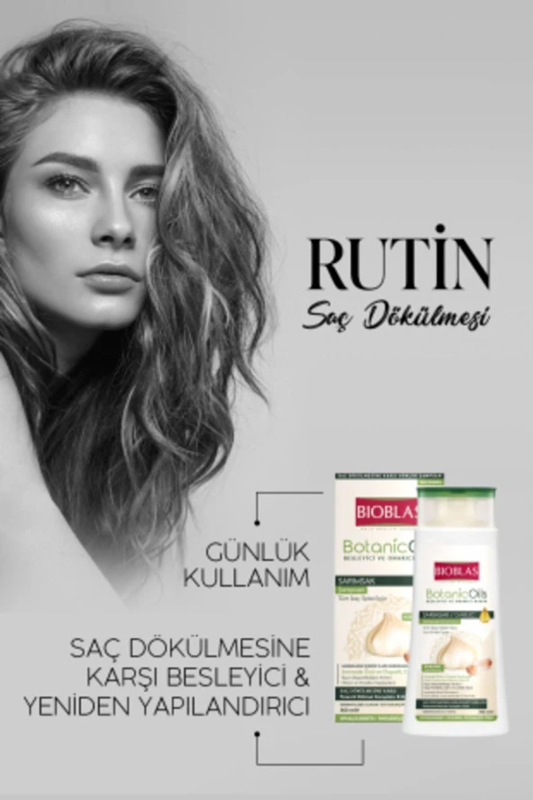 Bioblas Botanic Oils Sarımsak Şampuanı 360 ml - Kokusuz - 2