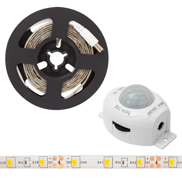 Powermaster Sensörlü Tek Kişilik Yatak Altı Led Aydınlatma - Resim 5