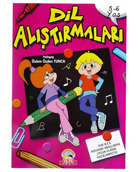5-6 Yaş Dil Alıştırmaları Yapa Yayınevi ürün görseli