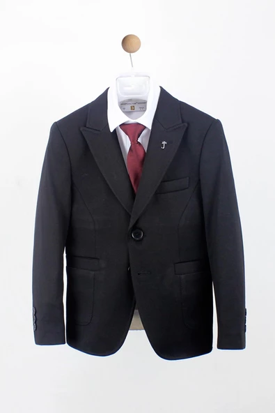 Erkek Çocuk Astarsız Örme Ceket