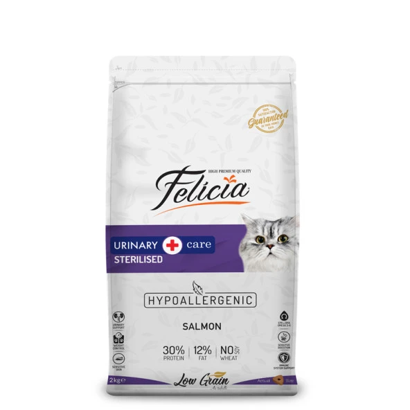 Felicia Urinary Somonlu Kısır Kedi Maması 2 Kg - Resim 2