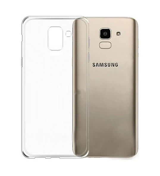 Newface J6 Uyumlu Şeffaf Silikon Telefon Kılıfı