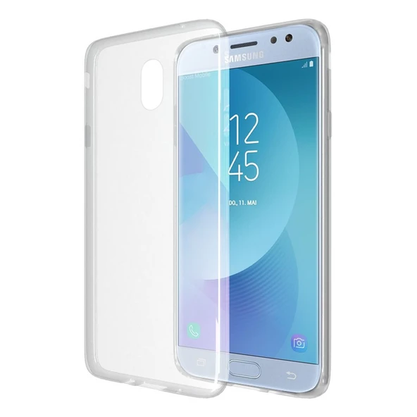 Newface J7 Pro Uyumlu Şeffaf Silikon Telefon Kılıfı