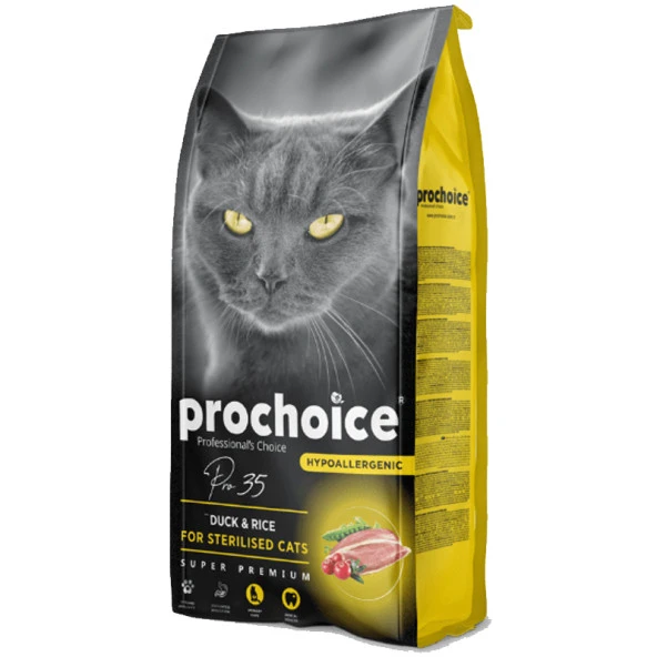 Prochoice Pro 35 Ördekli Kısır Kedi Maması 2 Kg